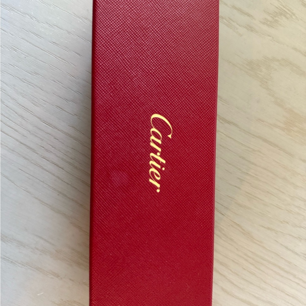 Cartier Red Jewelry Box